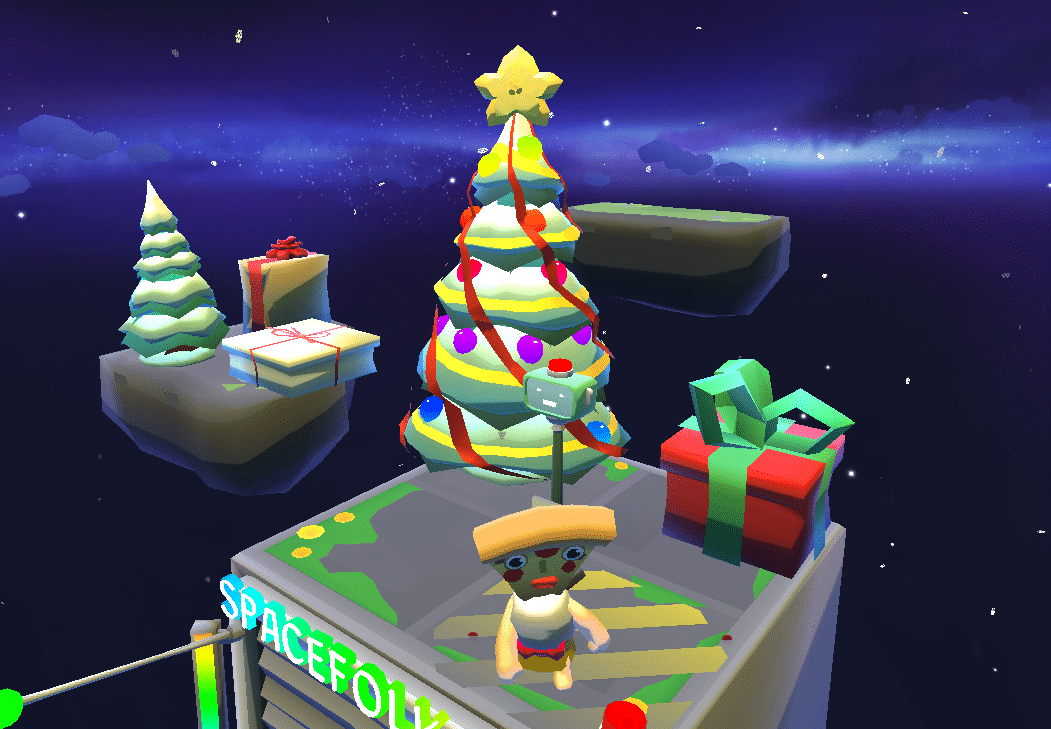 spacefolk city christmas