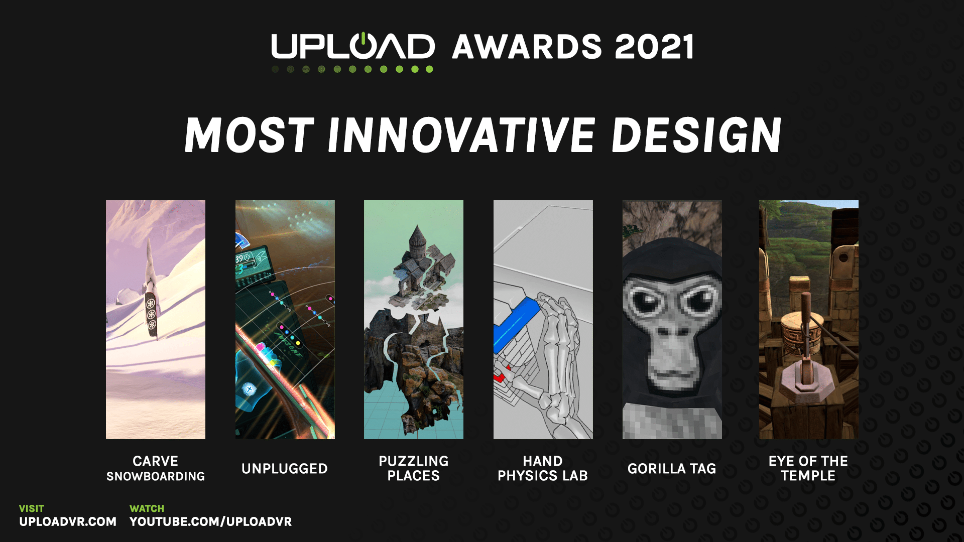 Upload VR Best Of 2021 Innovative Design