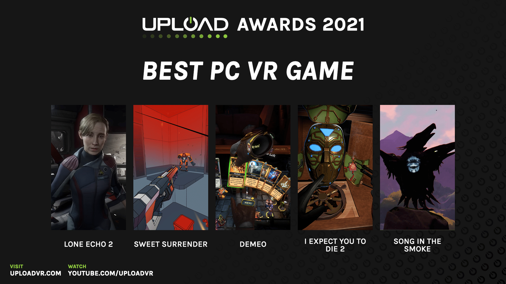 Upload VR Best Of 2021 PC VR Game