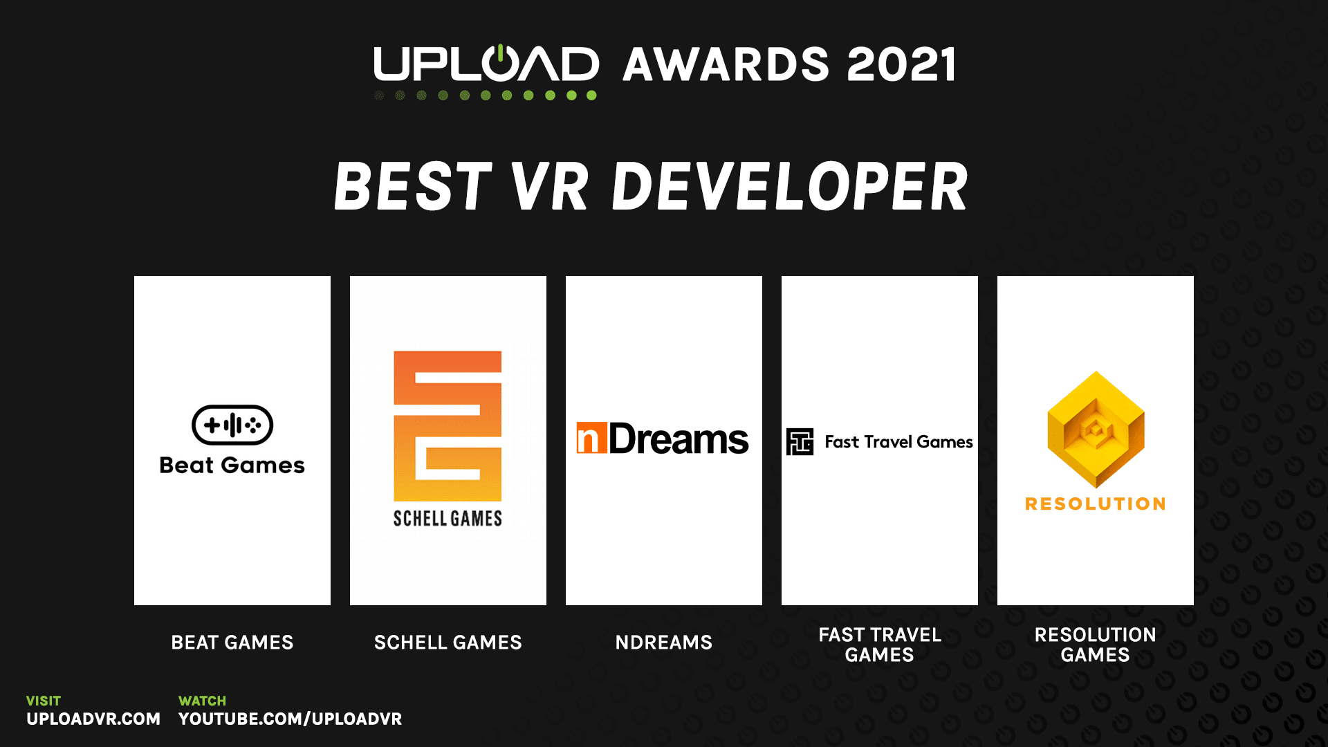 Upload VR Best Of 2021 VR Developer