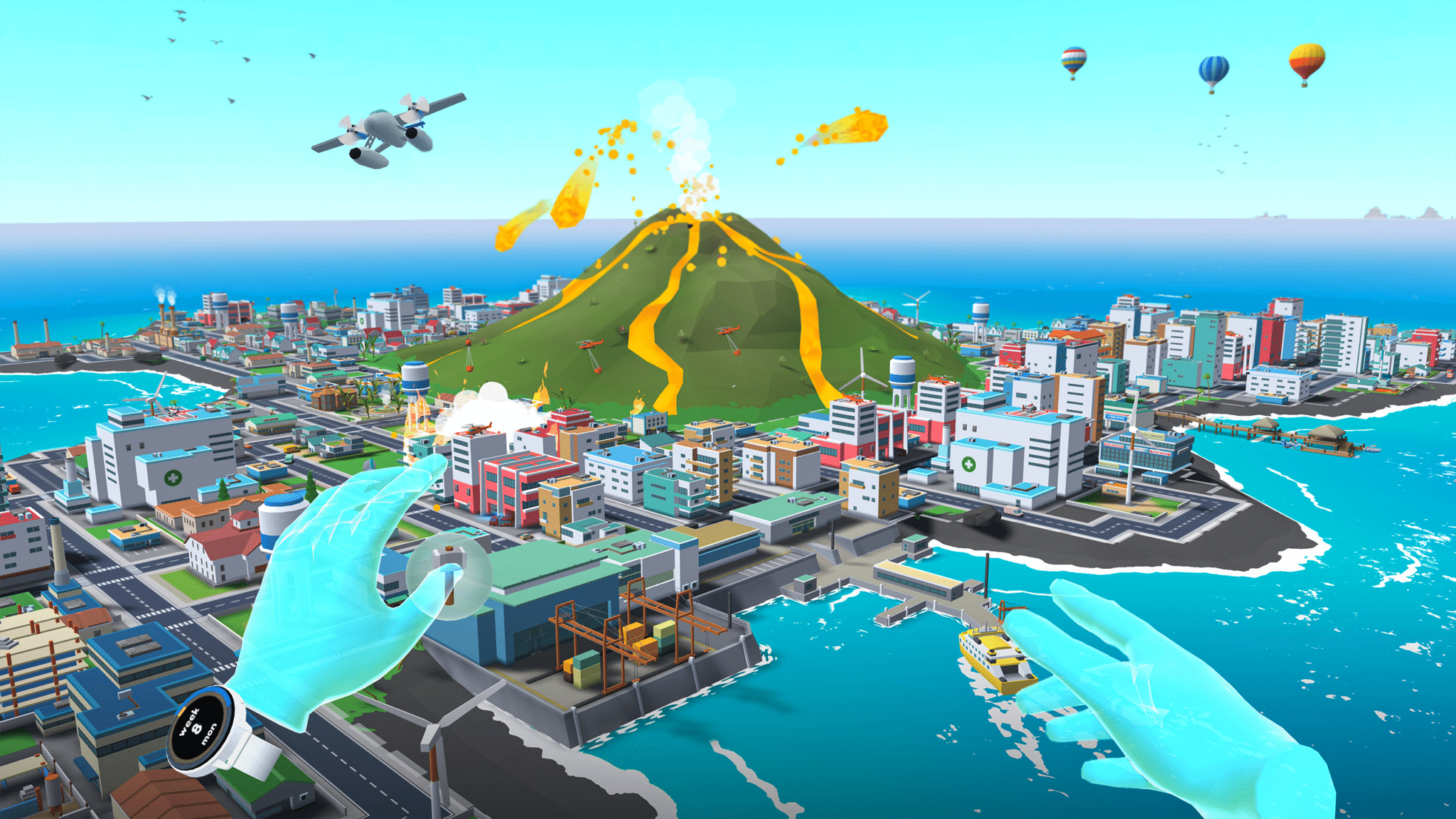 Little Cities Volcanic Island
