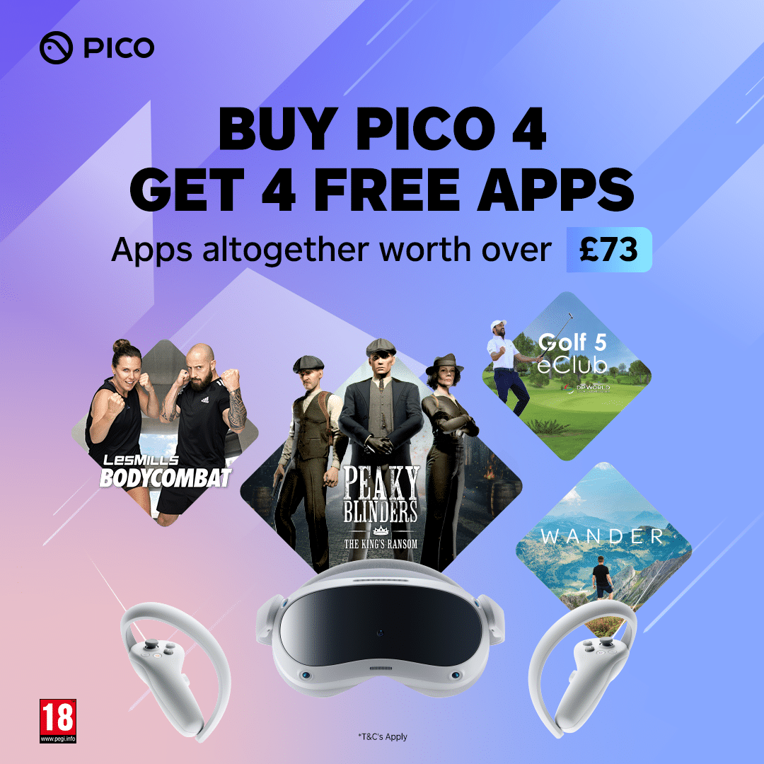 Pico 4 Spring Bundle Includes Peaky Blinders & 3 More Games