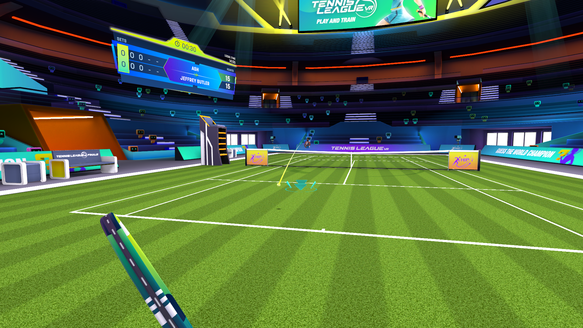 Tennis League VR - screenshot