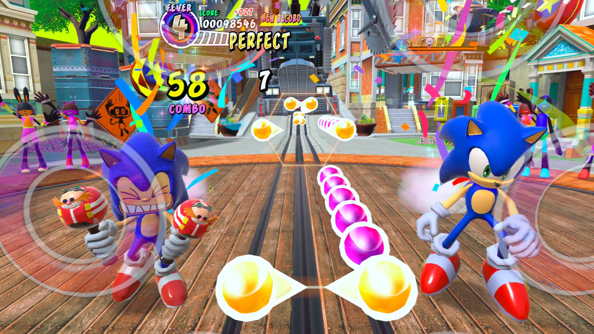 Samba De Amigo Quest screenshot - Sonic the Hedgehog crossover