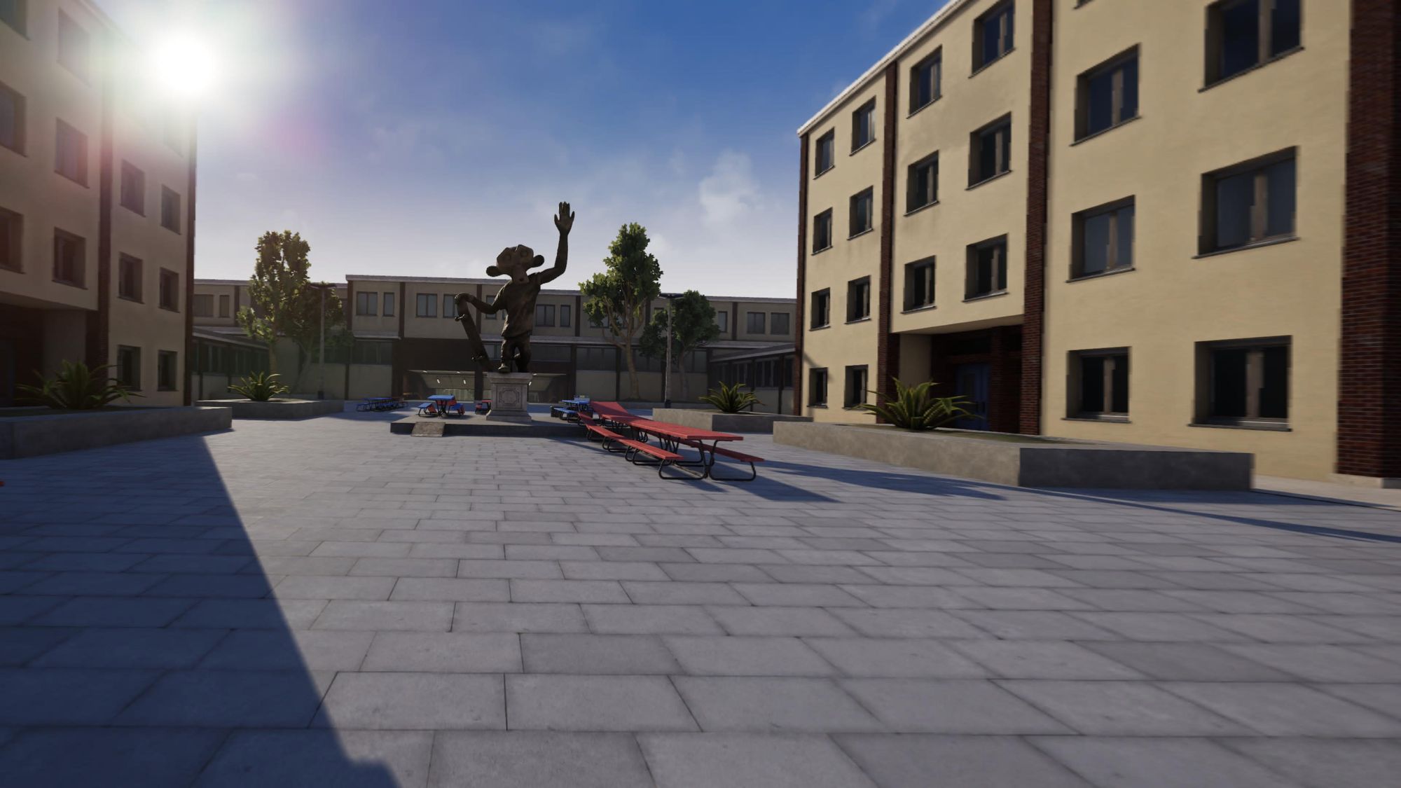 VR Skater Review Screenshot on PSVR 2 - School