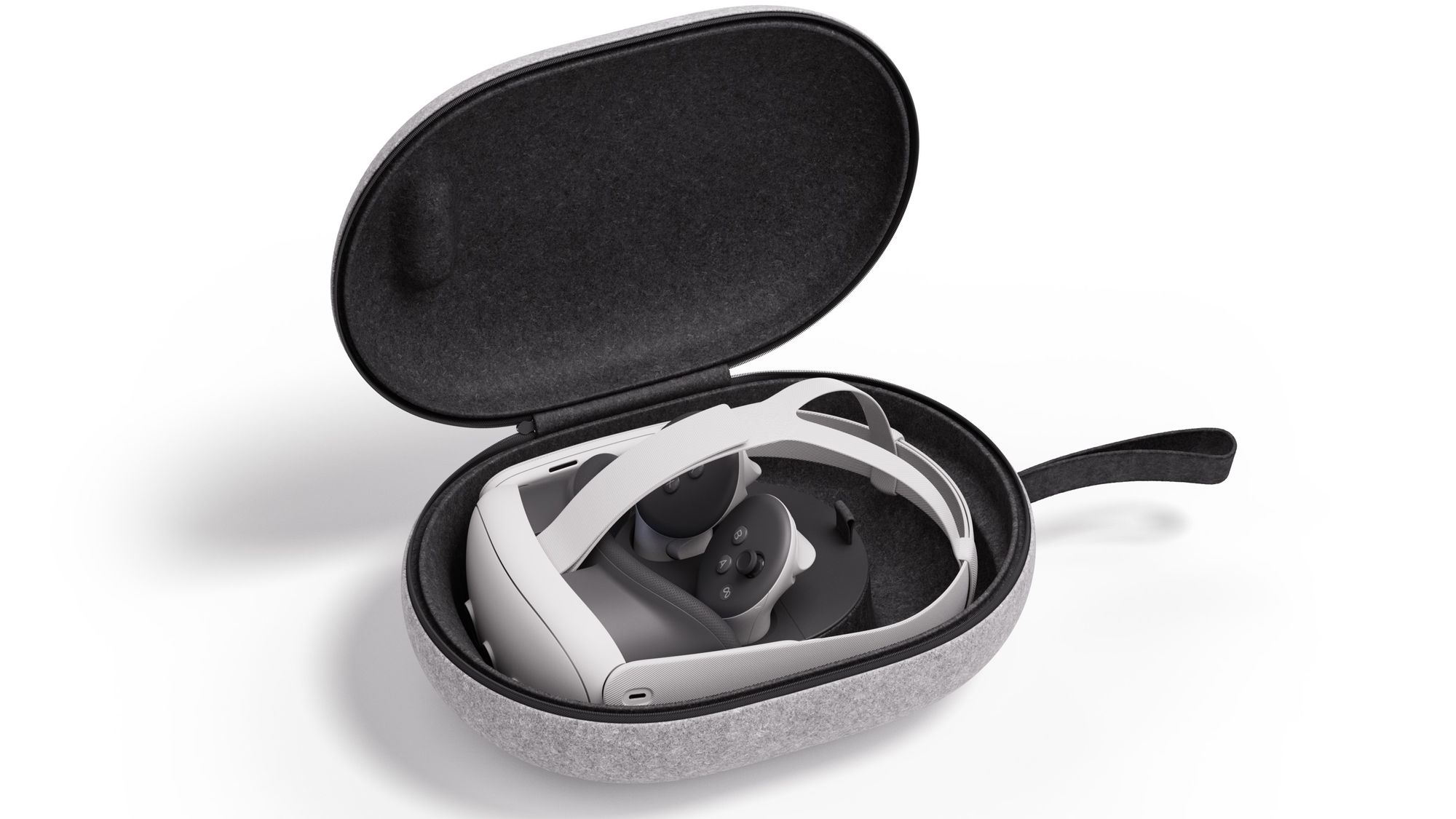 For Oculus/Meta Quest 3 VR Adjustable Elite Headset Head Strap(Black)