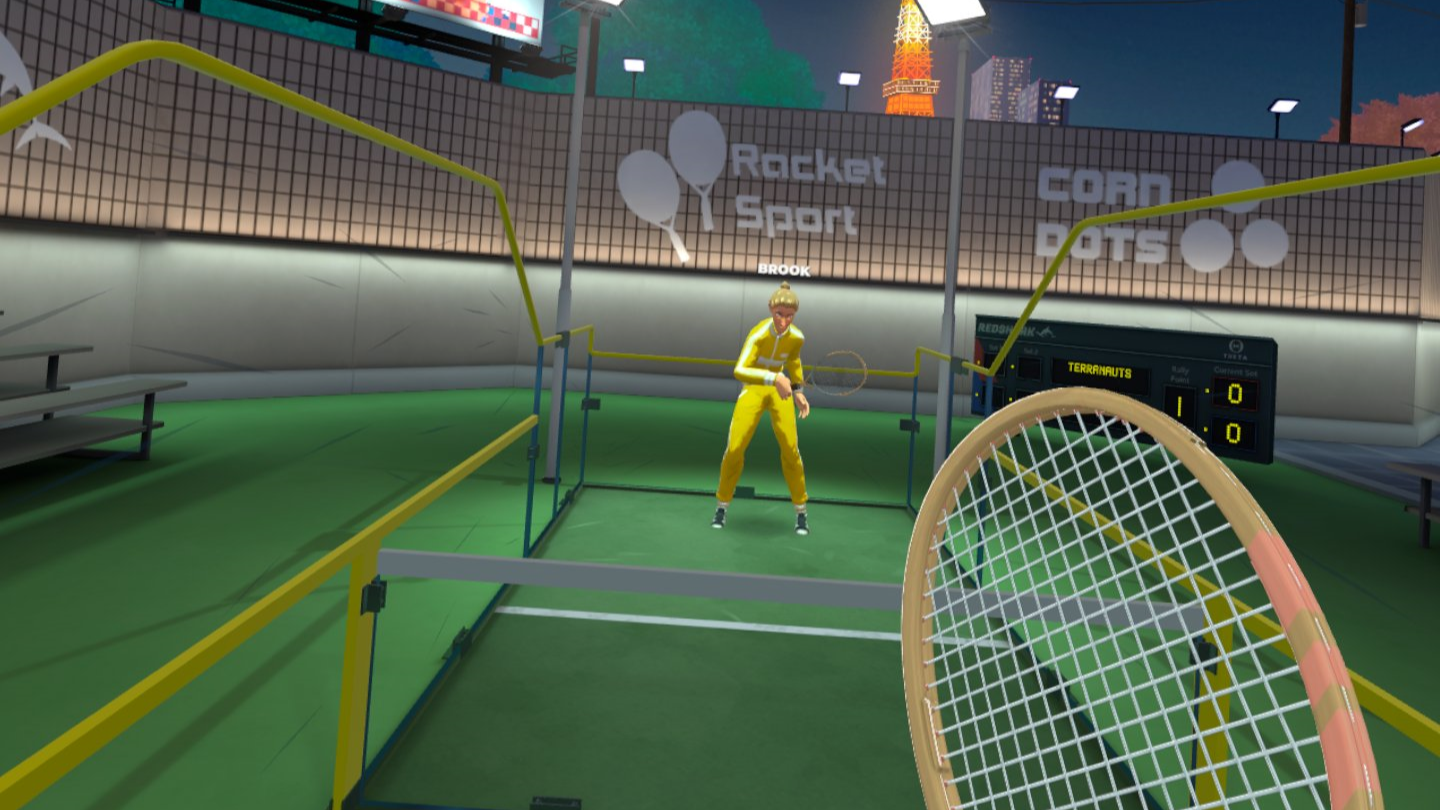 Racket Club screenshot on Quest 3