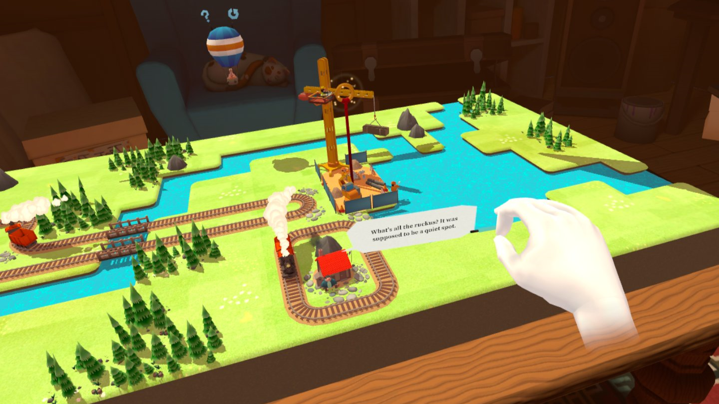 Toy Trains - Quest 3 screenshot