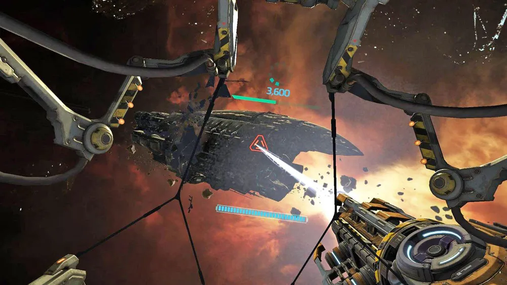 Galaga 3.0: 'EVE: Gunjack' is one of the best Gear VR launch titles