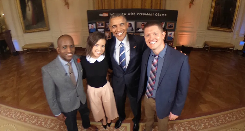 Obama's 360-Degree Selfie Underscores Importance of Easy VR Content Creation