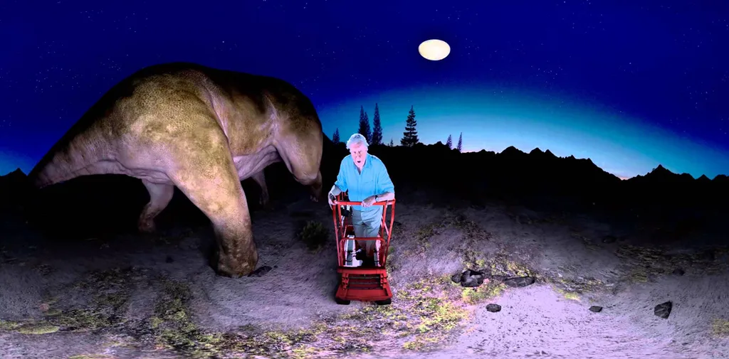Meet The 'Titanosaur' In VR With David Attenborough