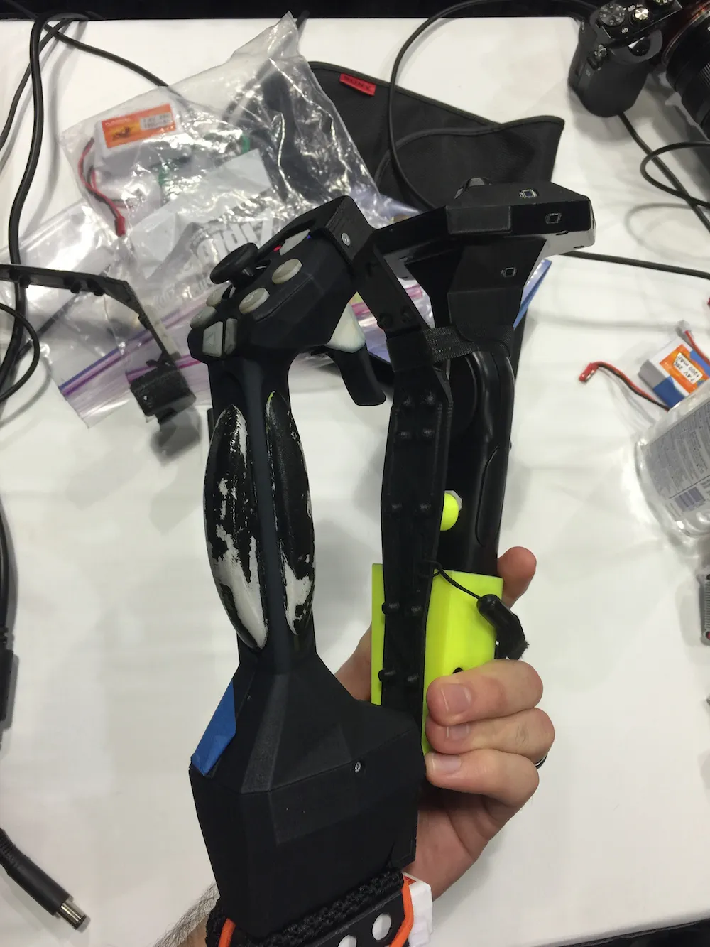 Forget VR Desktops - This Haptic Controller Could Create VR Desks