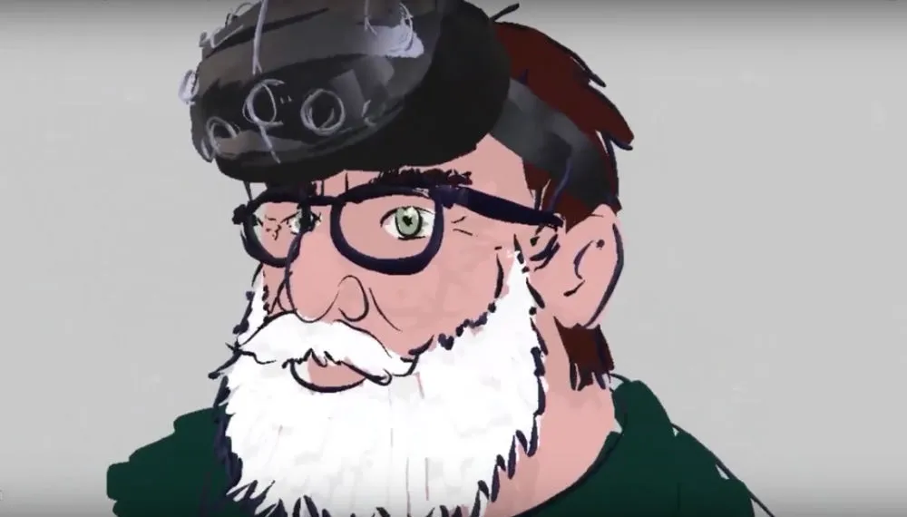 Watch Valve's Gabe Newell Drawn With Tilt Brush In About 10 Minutes