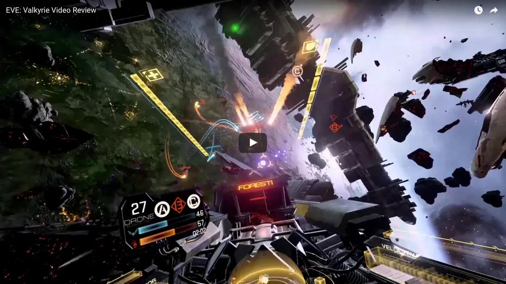 EVE: Valkyrie Officially Announced for Vive in 2016