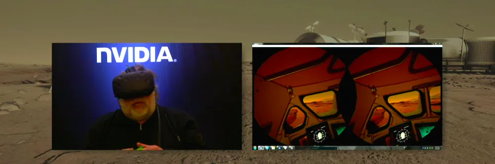 NVIDIA Sends Steve Wozniak To Mars, Announces Iray VR