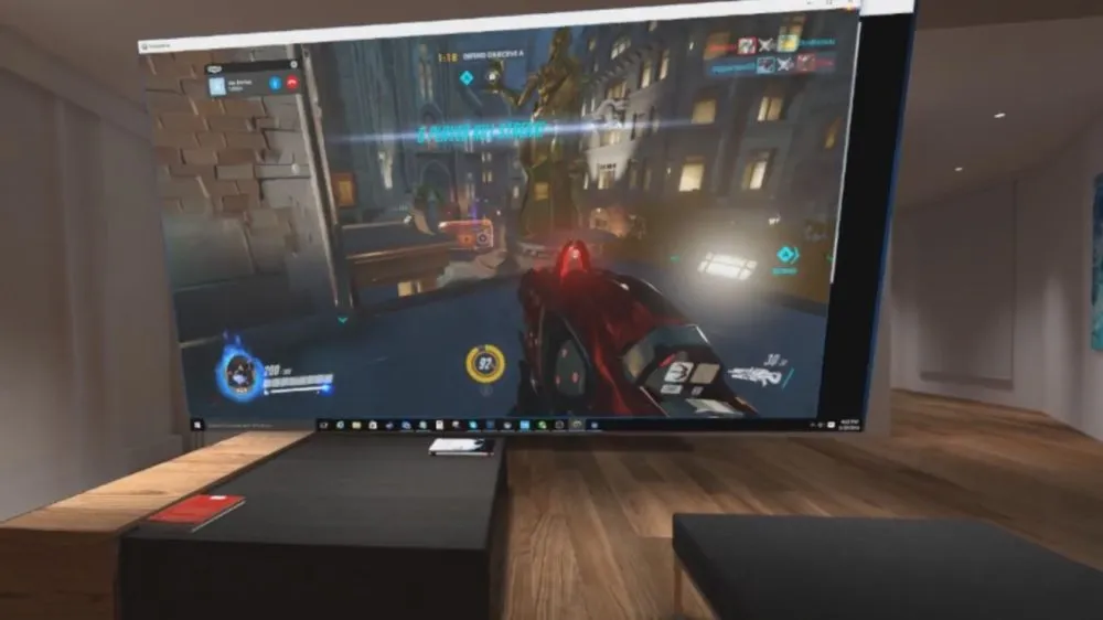 We Played 'Overwatch' in VR Using 'Bigscreen' and It Was Awesome