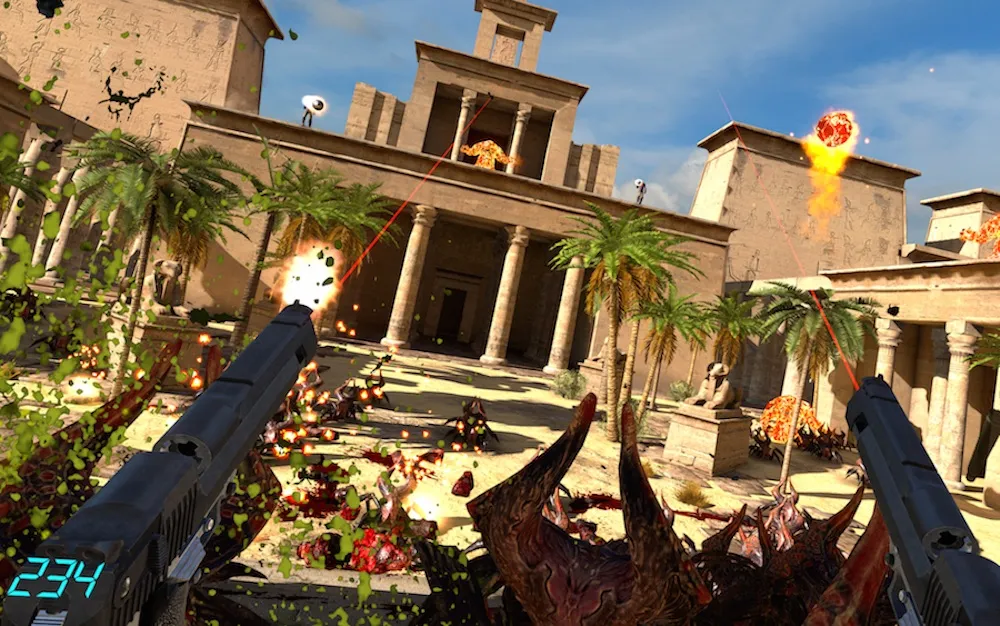 Serious Sam Explodes Onto VR this Summer