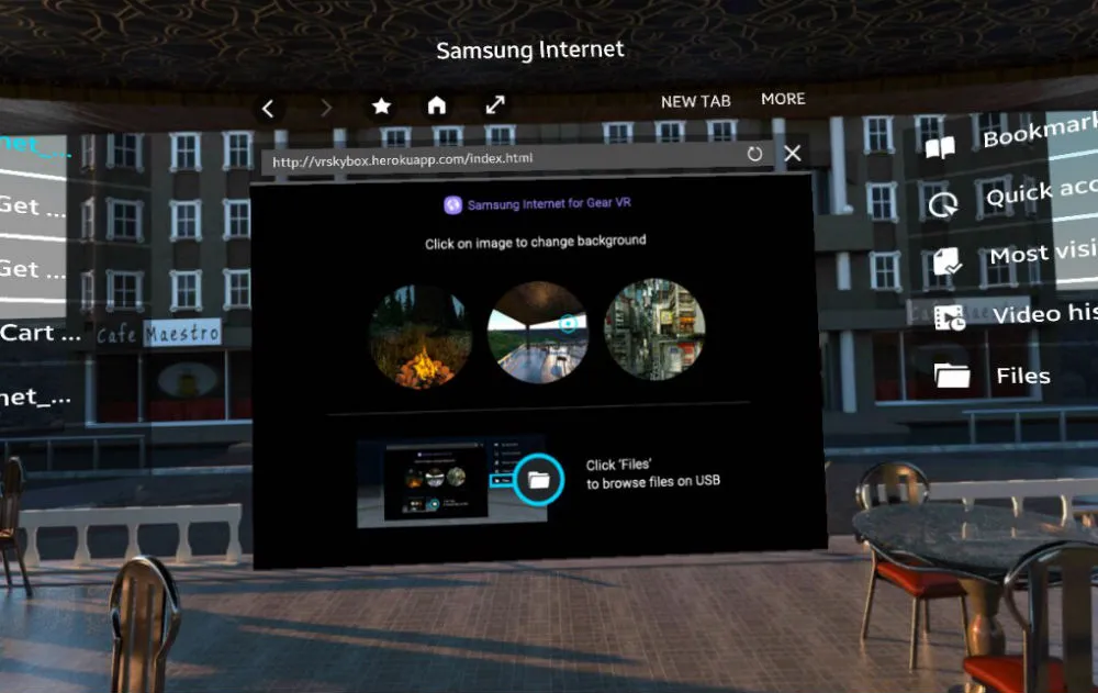 Samsung Adding Key Features To Its VR Internet Browser
