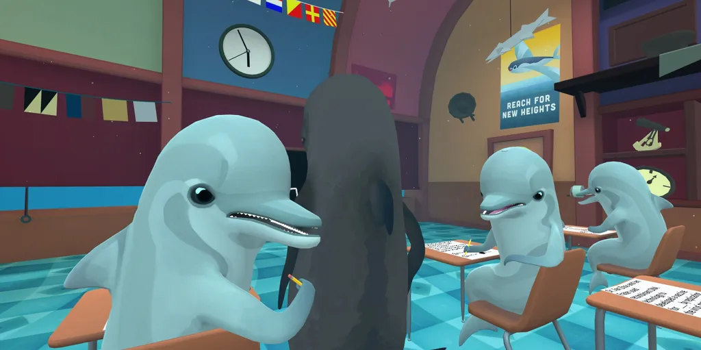 50 Days Of PS VR #33: 'Classroom Aquatic' Is A Test Cheating Winner