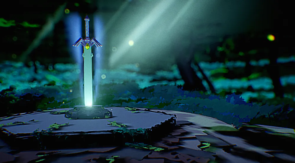 See The Legend of Zelda's Master Sword Recreated in Virtual Reality