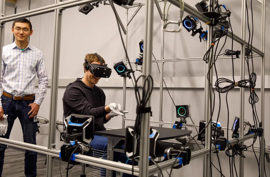 Mark Zuckerberg Teases Glove-Based Advanced Hand Tracking Research From Oculus