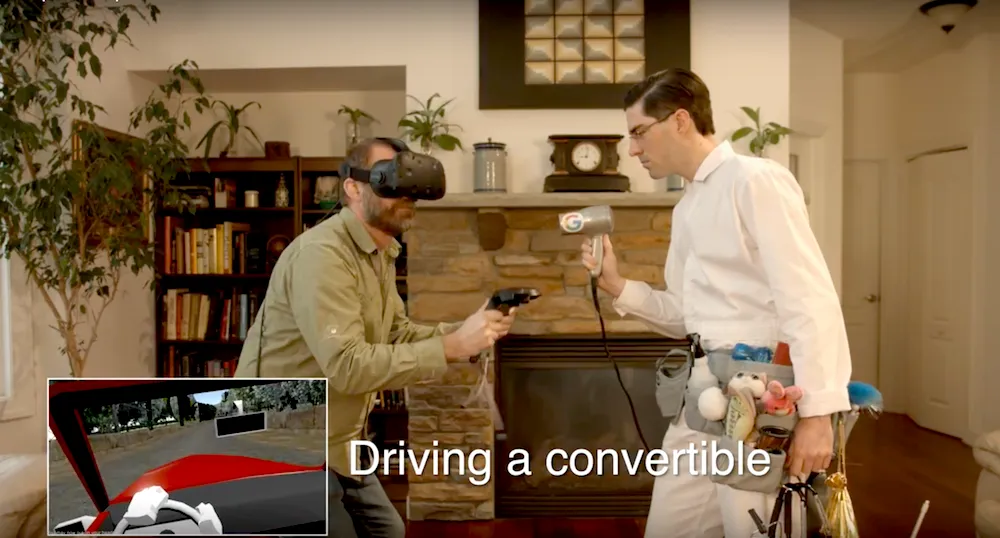 Google Reveals Hyper-Immersive Haptic Feedback System For Virtual Reality