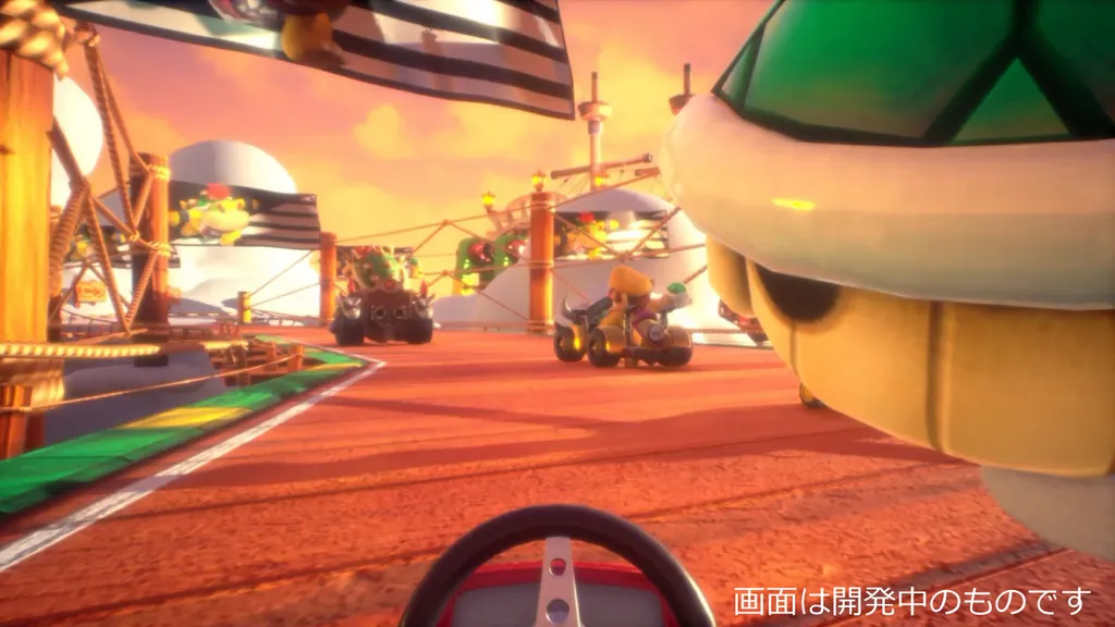 Check Out The First Images Of Mario Kart VR