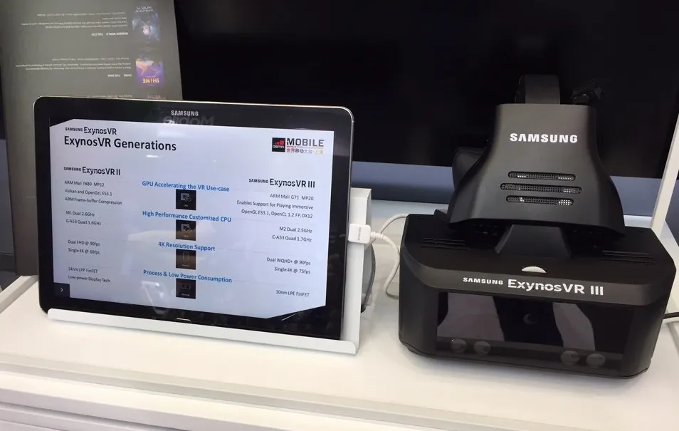 Samsung Reveals 4K ExynosVR Standalone Reference Design With Eye-Tracking