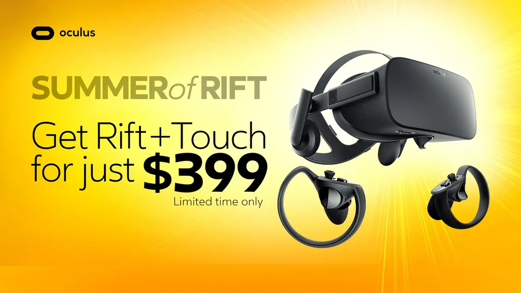 Oculus Rift And Touch Bundle Get Huge Price Cut To $399 For Six-Week Sale