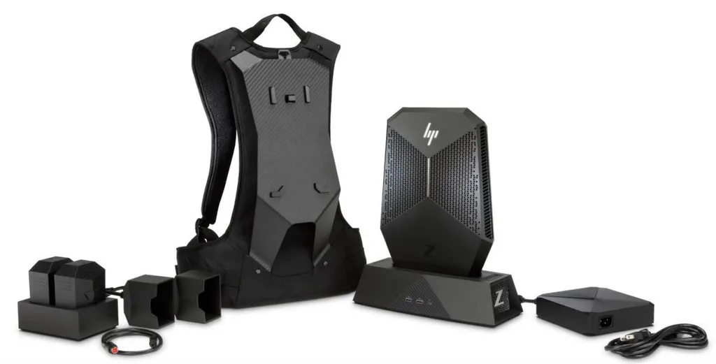 HP Reveals $3,300 Z VR Backpack G1 With NVIDIA Quadro P5200 and Intel i7