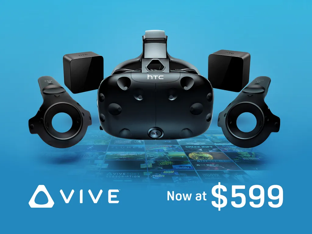 HTC Vive Now $599, Gets A Permanent $200 Price Cut