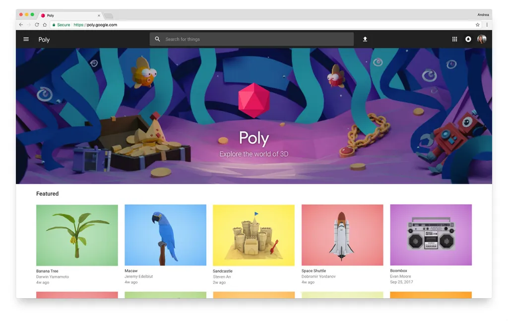 Poly Is Google’s Foundation For Building Virtual Worlds