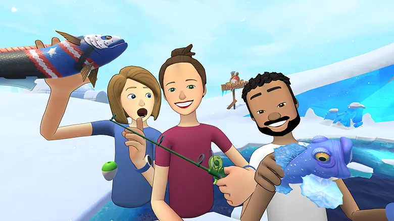 Bait! Arctic Open Introduces Multiplayer Fishing To Facebook Spaces