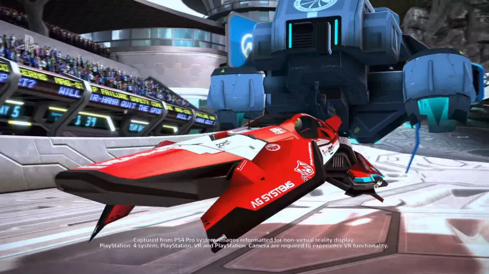 Wipeout VR Coming To PlayStation VR In Early 2018