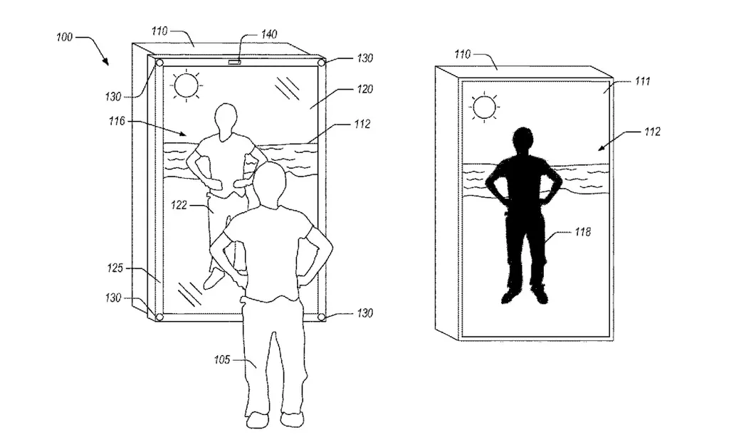 Amazon Patents An AR Mirror That Dresses You In Virtual Clothes