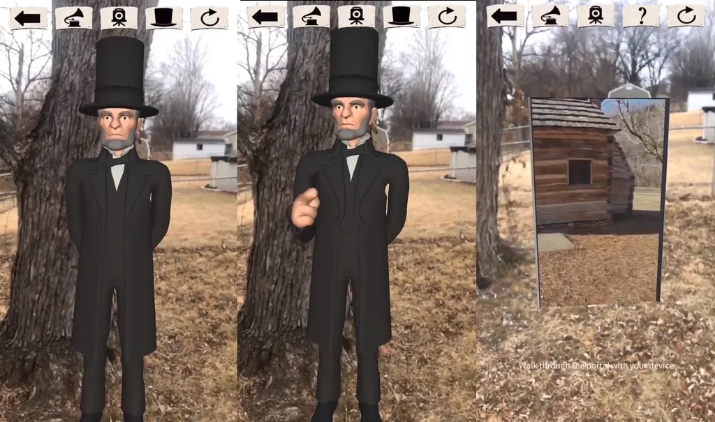 This AR App Puts Abraham Lincoln In Your Living Room For Presidents Day