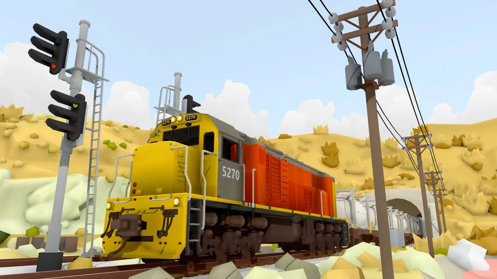 Gorgeous VR Train Sim Rolling Line Gets Release Date, New Trailer