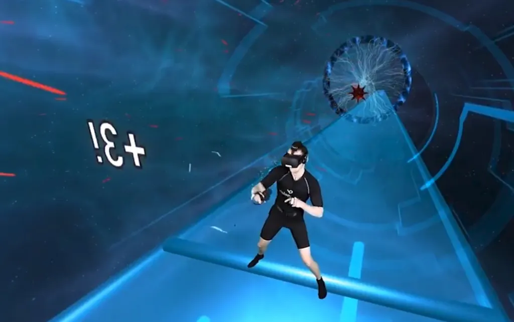 This Fitness Suit Turns A New VR Game Into An Intense Workout