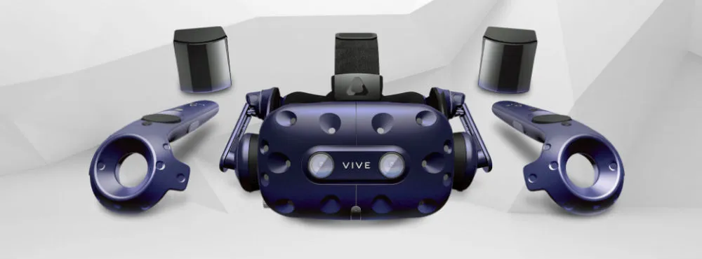 HTC Vive Pro Is $1,400 With Controllers And New Base Stations