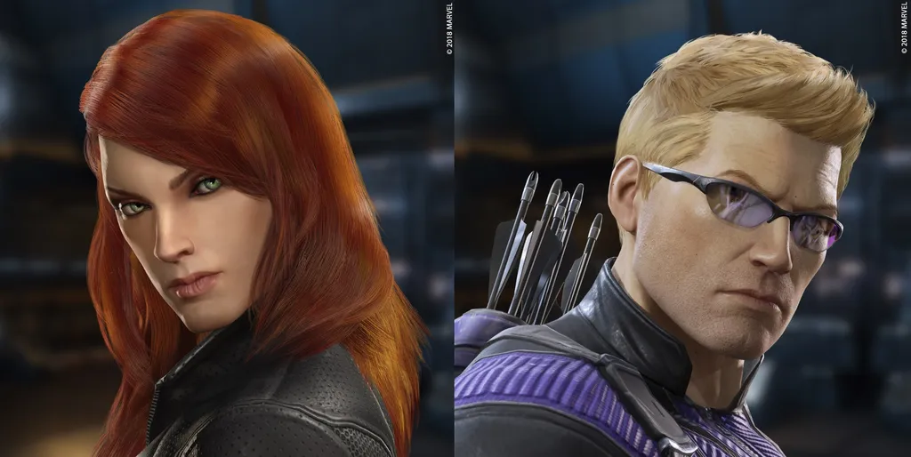Avengers Black Widow And Hawkeye Are In Marvel Powers United VR