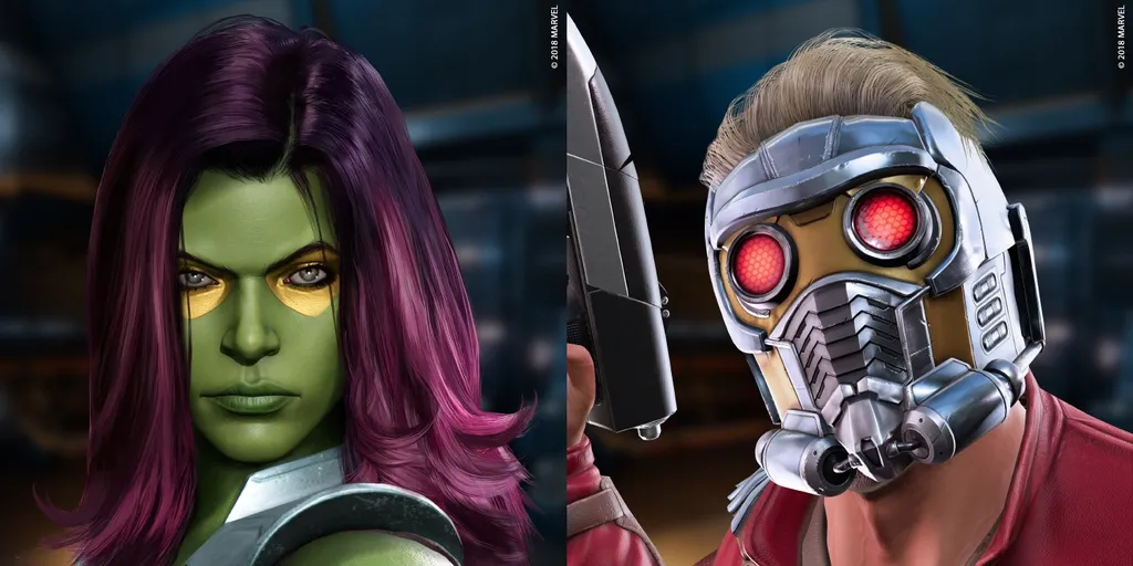 Guardians of the Galaxy Star-Lord And Gamora Are In Marvel VR