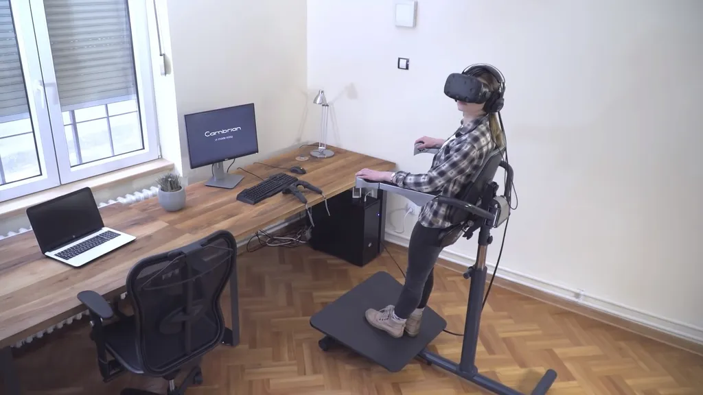This VR Chair Fights Simulation Sickness At The Cost Of Hand Controls