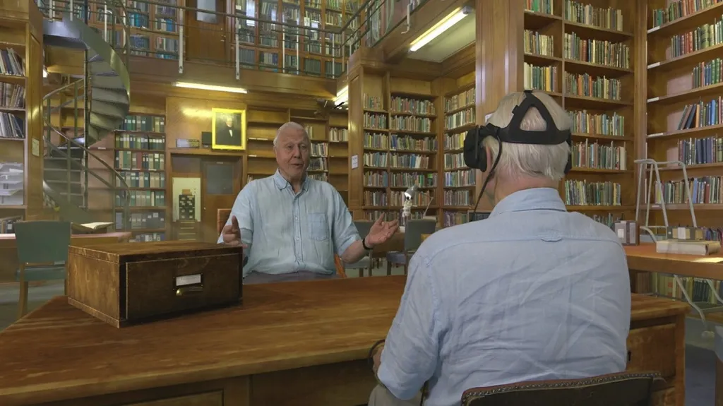 Watch David Attenborough Meet David Attenborough In VR