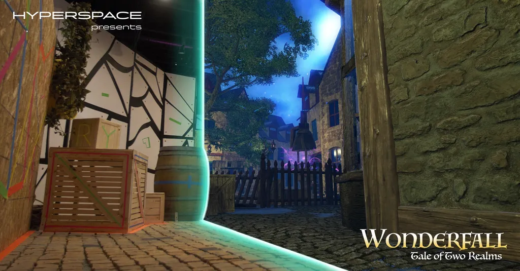 Wonderfall Mixes VR And Actual Reality For An Experience You Can Touch