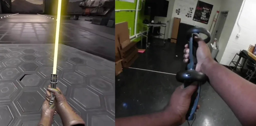 Magnetized Oculus Touch Accessory Adds Two-Handed Lightsaber To Vader Immortal