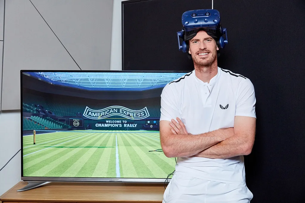 You Can Play Tennis With Andy Murray At Wimbledon This Year (In VR, Obviously)