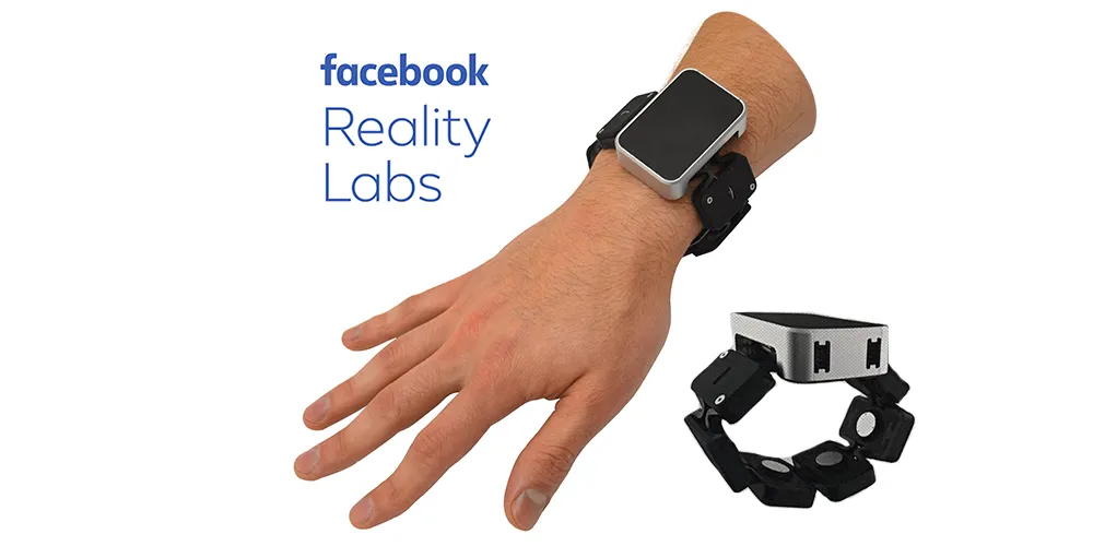 Facebook's Researchers Made A Wrist-Worn Prototype For Haptic Feedback And Free Hand Movement