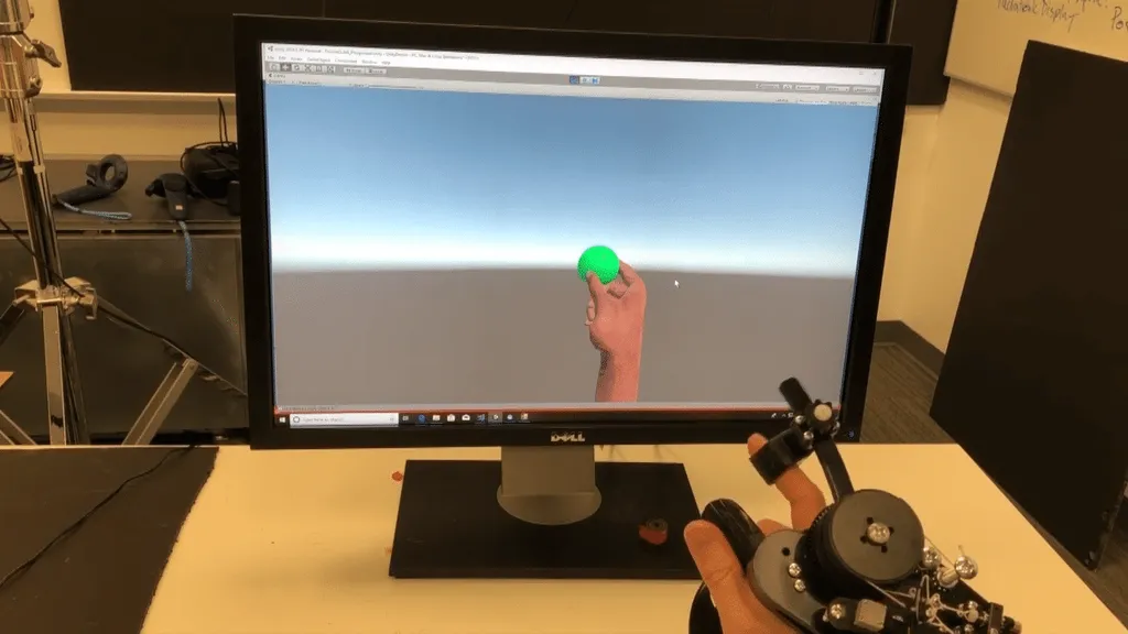 Microsoft Shows Off Force Resistance VR Grasping Feature Prototype
