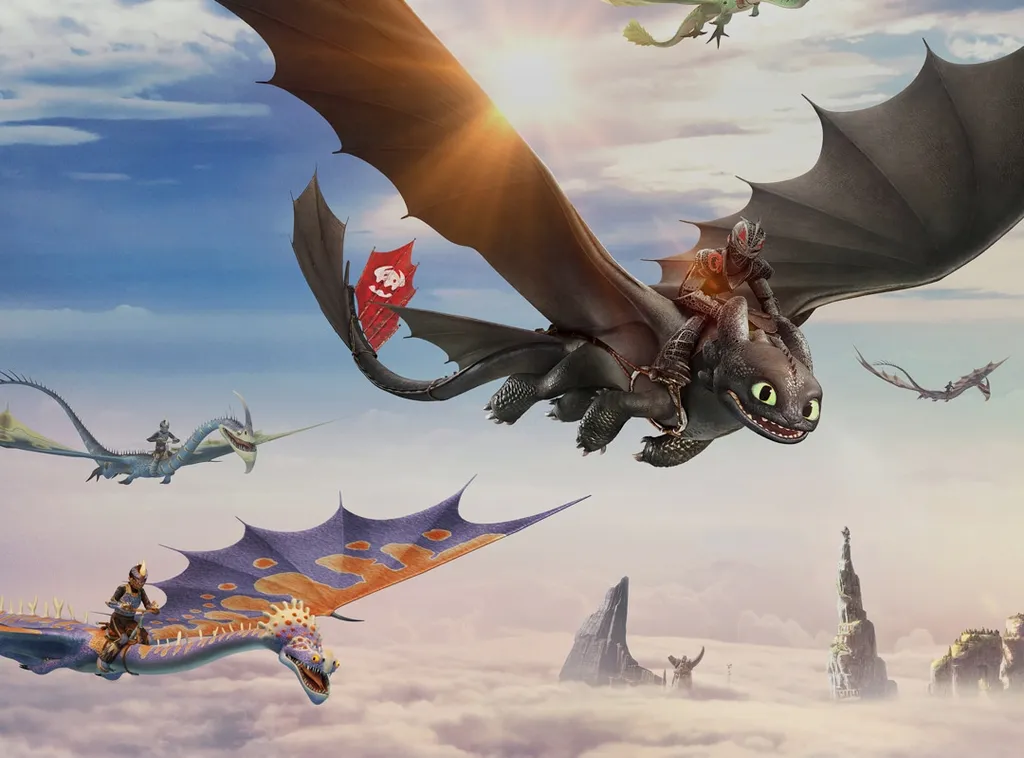 New DreamWorks Dragons: Flight Academy VR Experience At Dreamscape