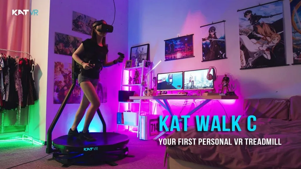 Kat Walk C VR Treadmill Kickstarter Ends At $1.6 Mill, Haptic Module Added